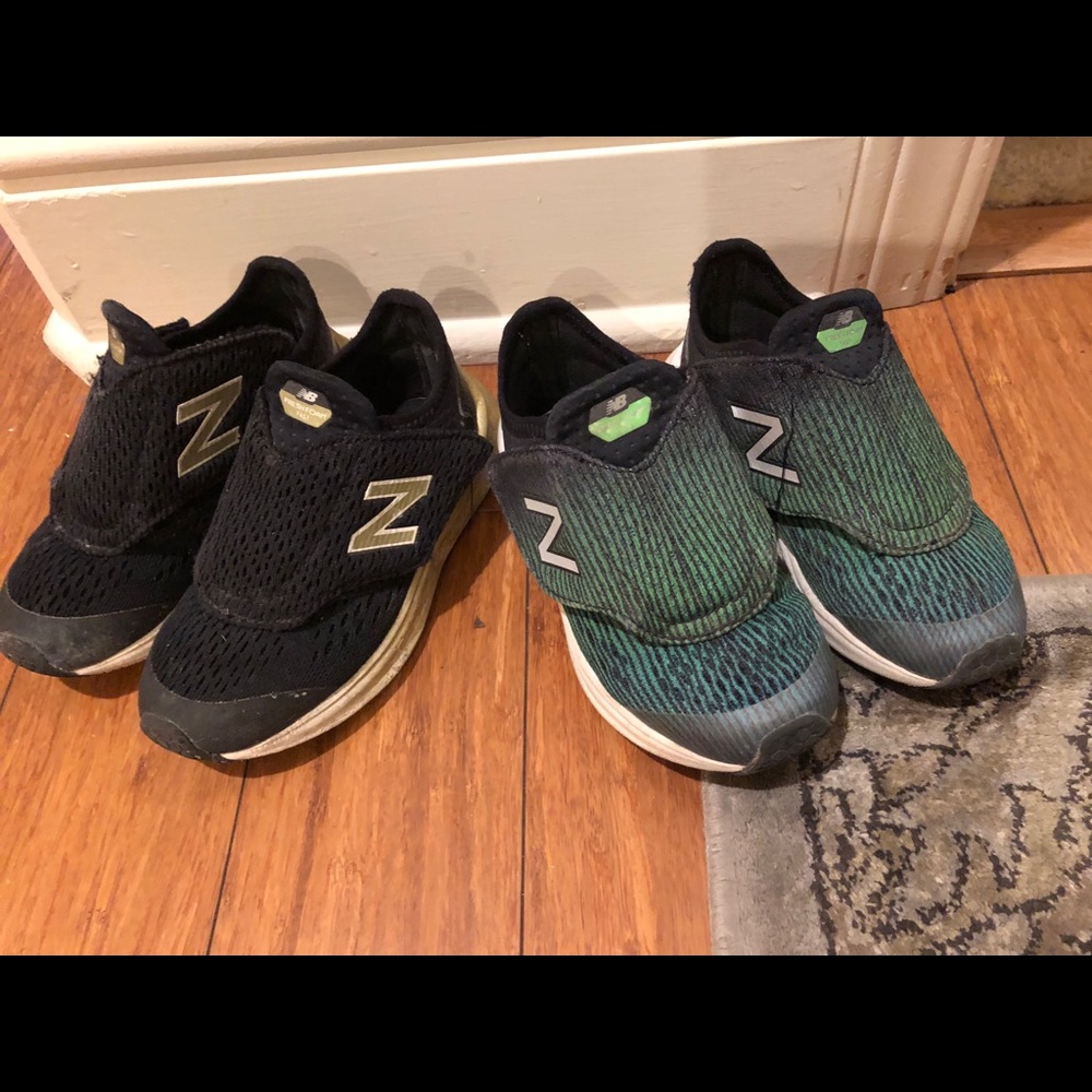 New balance boy size 9 2 pair